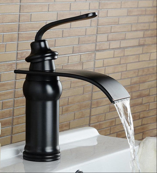 Vintage Brass Waterfall Faucet