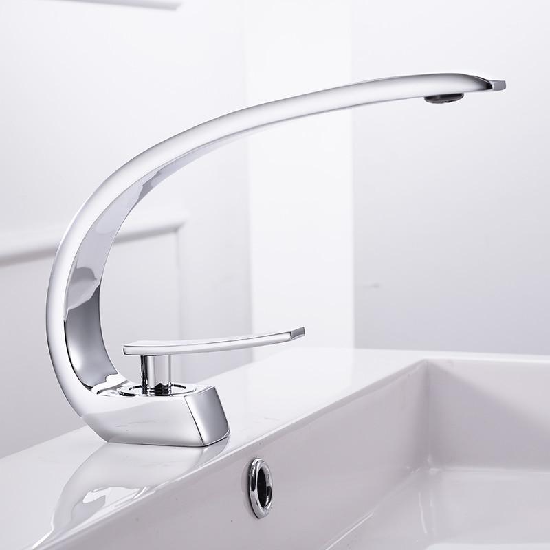 Modern Design Single Handle Basin Faucet