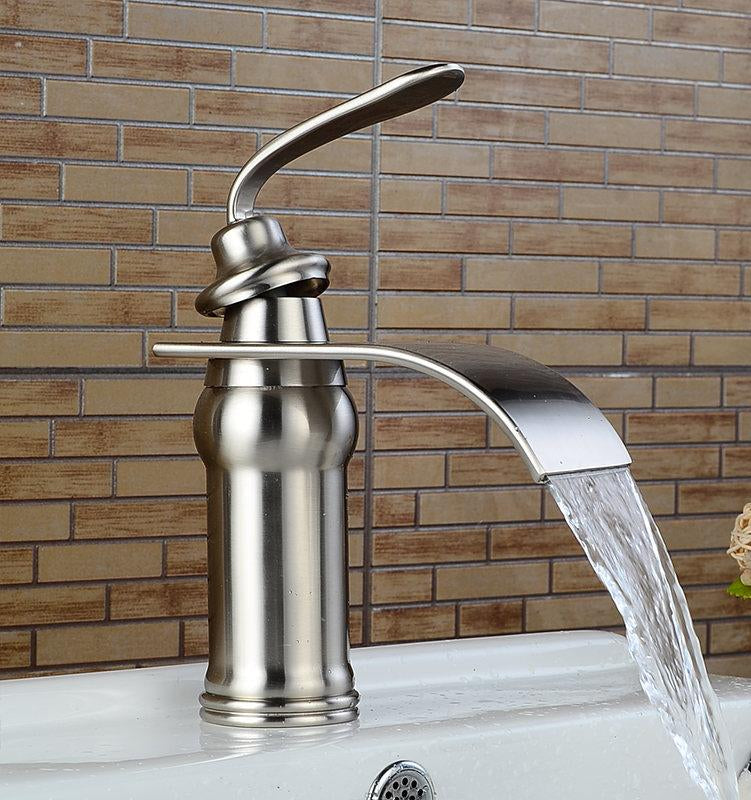 Vintage Brass Waterfall Faucet