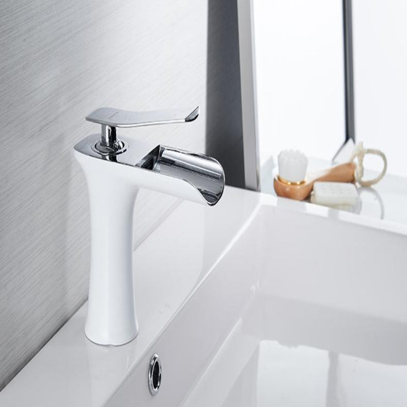 Waterfall Single Handle Basin Faucet
