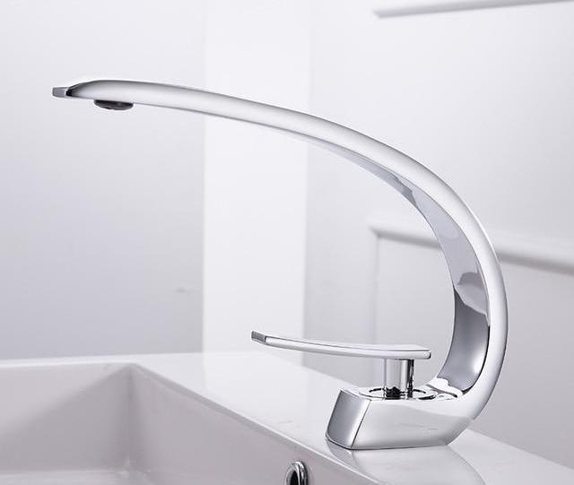 Modern Design Single Handle Basin Faucet