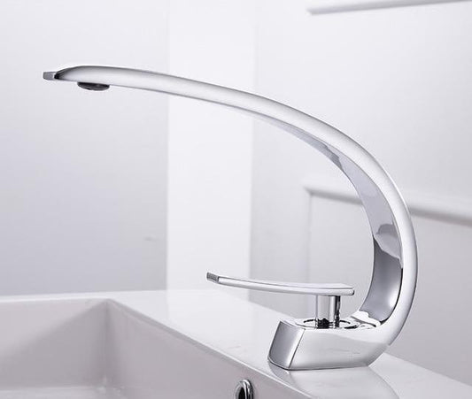 Modern Design Single Handle Basin Faucet