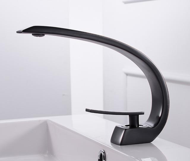 Modern Design Single Handle Basin Faucet